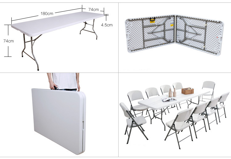 180cm folding table