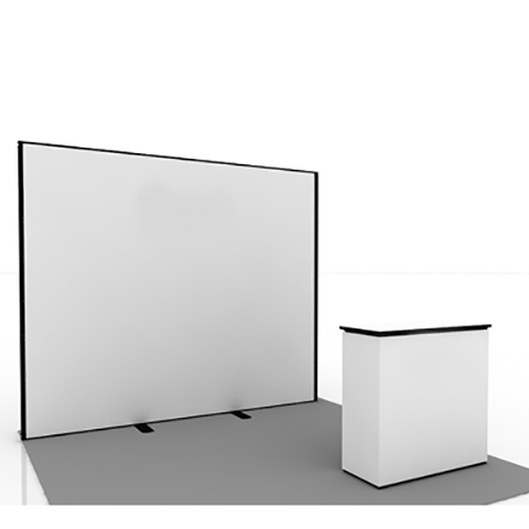 3x3 Portable Tension Fabric Display Backdrop Wall 