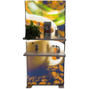 Lightweight Portable Trade Show Display with Shelves for New Trend Exhibit 2024