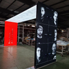 10×20 SEG PGA Show Freestanding Backlit Tension Fabric Modern Exhibition Light Box Trade Show Booth Display