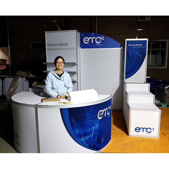 10x10 Portable Aluminum Trade Show Display Booth for Importers in China