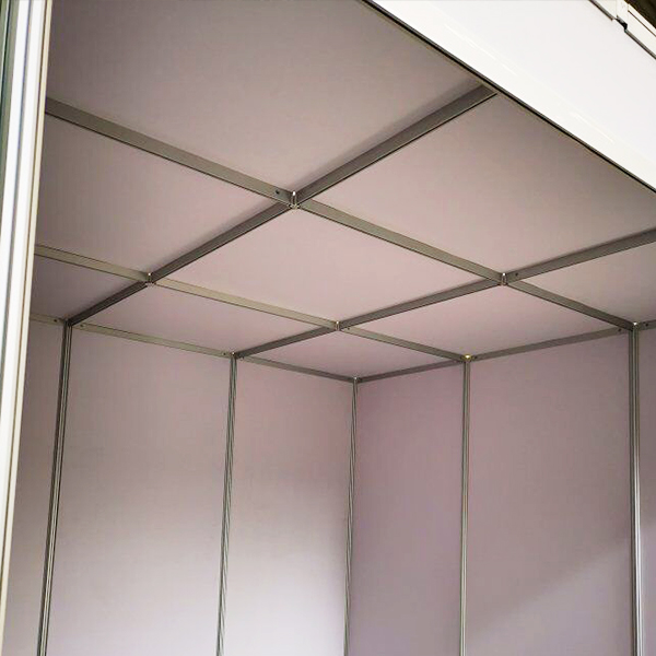 Octanorm Modular 3x3 Exhibition Booth with Roof