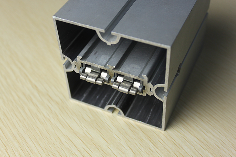 80mm square extrusion with two lock