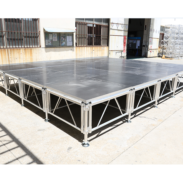 18mm Thickness Anti-slip Plywood Aluminum Modular Stage For Concert