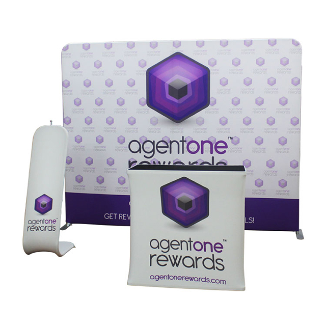Custom Printed Portable 10 x10 Trade Show Booth Design