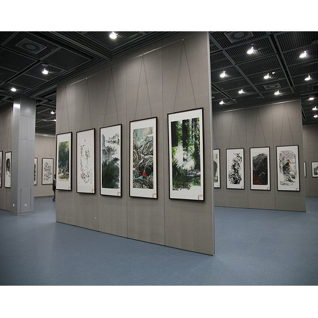Aluminum Frame 40mm Square Art Wall For Museum