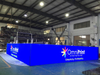 30'*30' Formulate Sky Cube Illuminated Hanging Sign Backlit Display for Trade Shows Banner And Brand