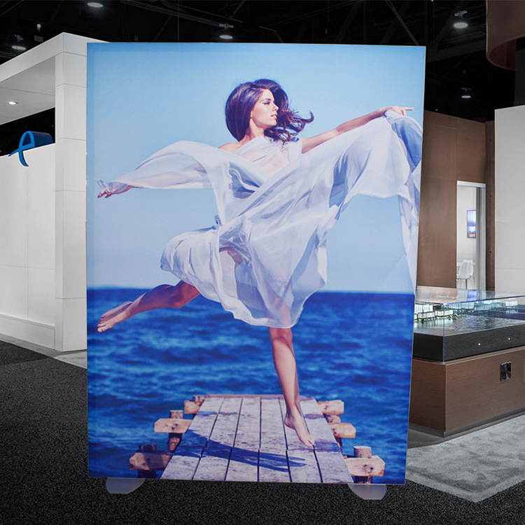  Free Standing SEG Fabric Display Lightbox for Brand Retails Shop 