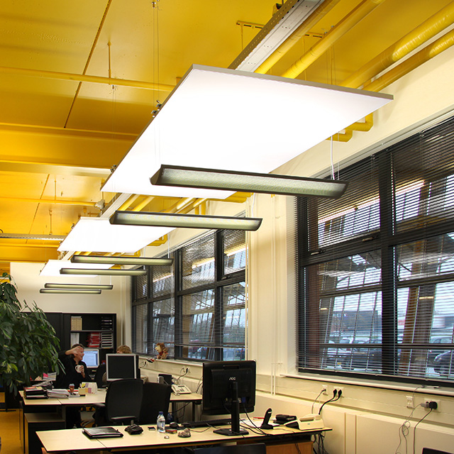 Aluminum Frame RGB Backlit Hanging Light Box Display for Decoration 