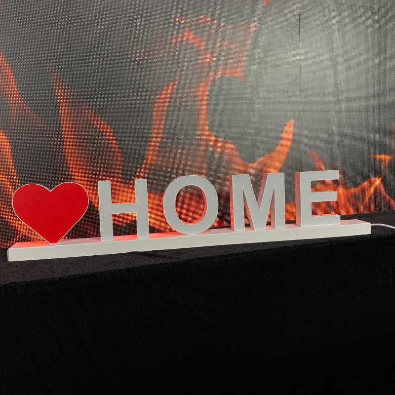 Unique Design LED light Signs Letters for Home Decor | Led custom sign | Straight Magnetic Letters