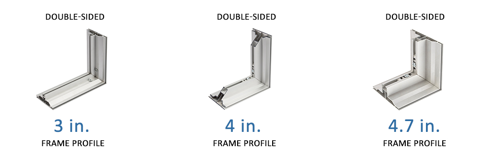 double sided led frames