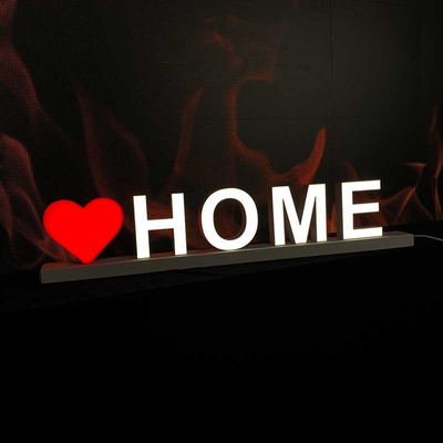 Unique Design LED light Signs Letters for Home Decor | Led custom sign | Straight Magnetic Letters